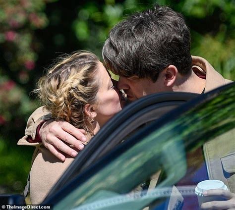 Amber Heard Shares A Passionate Kiss With Director Andy Muschietti