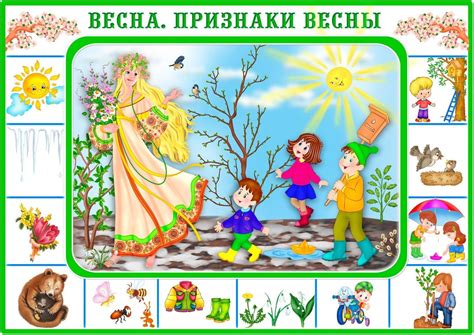 Картинки весны для детей детского сада Большая коллекция Baby