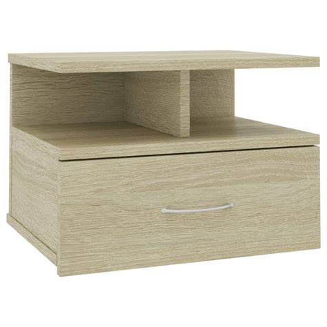 Floating Nightstand Wall Mounted Bedside Table Cabinet