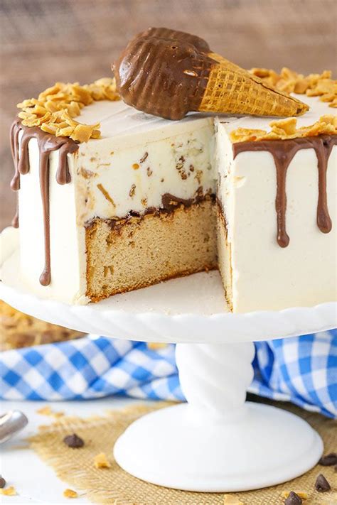 Mix it up next birthday with these cupcakes in ice cream cones or hand them out as party favors. Peanut Butter Chocolate Ice Cream Cone Cake | Recipe in ...