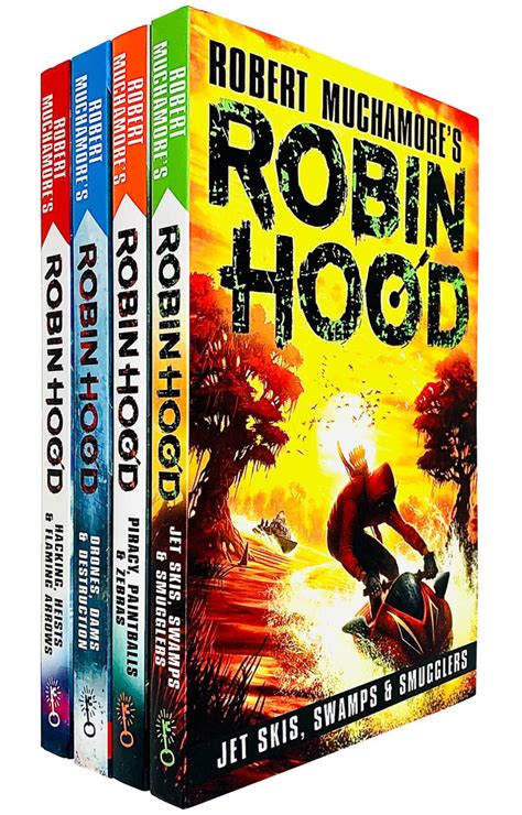 Robin Hood Series 4 Books Collection Set By Robert Muchamore Lowplex