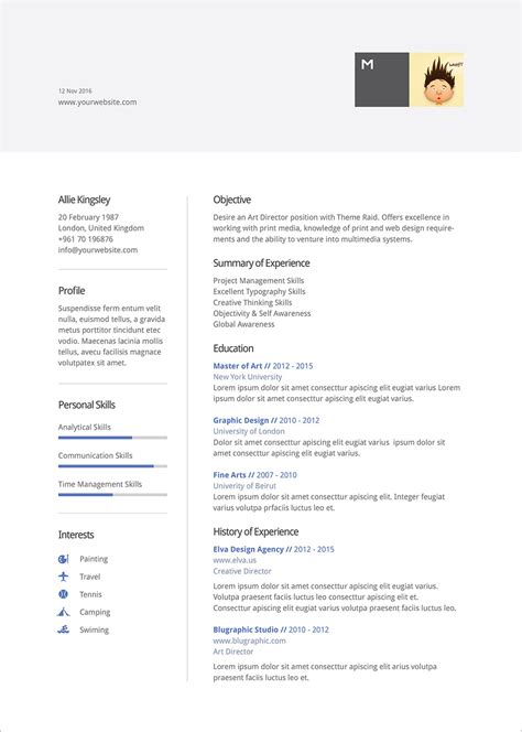 This cv template gets the perfect mix of colors and formatting to add more visual interest into your document. Free Ai, DOC & DOCX Perfect Resume Template And Cover ...