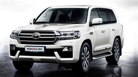 Toyota Land Cruiser Rendering Shows A Minor Facelift For The Big Suv