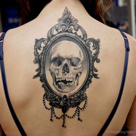 Skull Tattoo Design On Back Tattoo Designs Tattoo Pictures