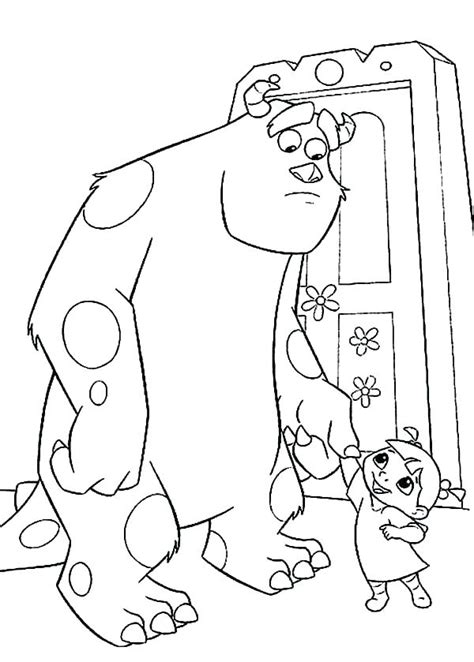 Sully Coloring Page at GetColorings.com | Free printable colorings