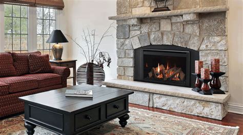 Majestic Ruby 30 Direct Vent Gas Fireplace Insert With Intellifire To — Luxury Fireplace Store