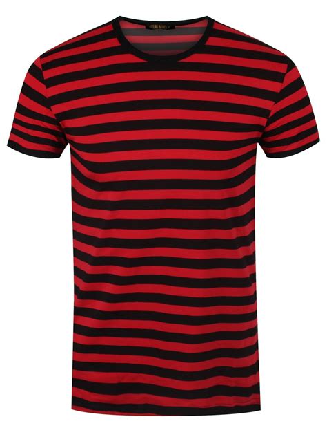 Run And Fly Black And Red Striped T Shirt Buy Online At