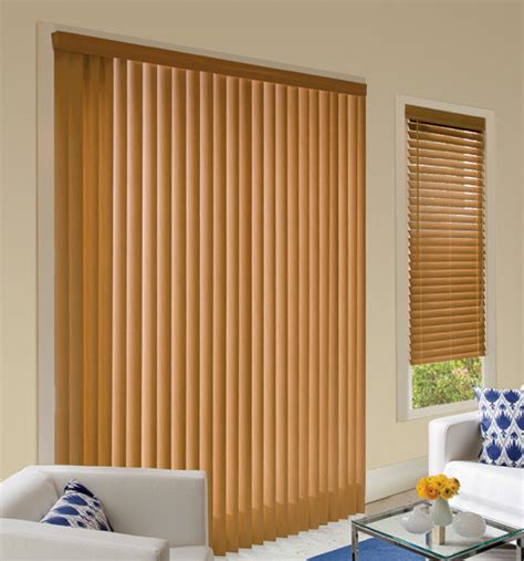 Levolor Faux Wood Vertical Blinds Visions Contemporary