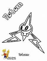 Rotom Printouts Yescoloring Gritty sketch template