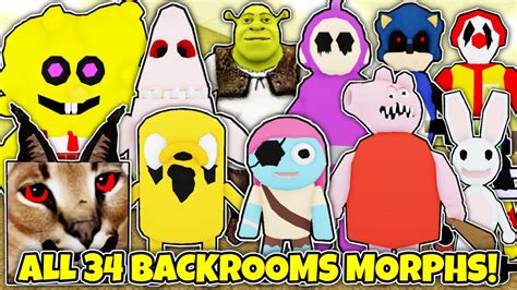 How To Get All Backrooms Morphs In Backrooms Morphs Roblox Youtube