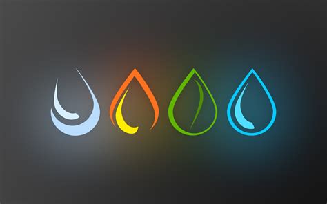 The Four Elements Water Earth Fire Air Wallpapers Hd Desktop And