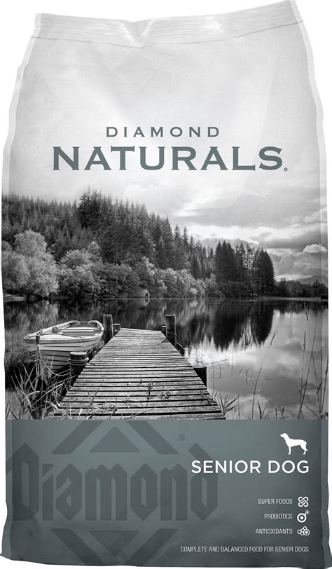 Diamond Naturals Senior Formula Dry Dog Food 6 Lb Bag