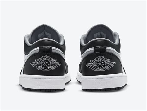 Air Jordan 1 Low Black Medium Grey 553558 040 Release Date Jordans