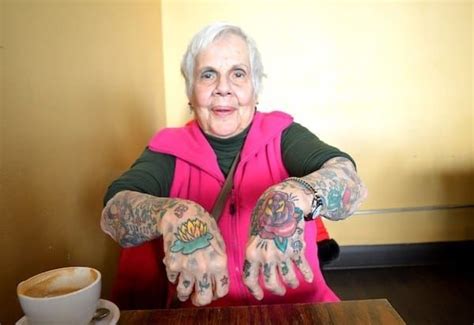 24 Tattooed Seniors Answer The Question What Will It Look Like In 40