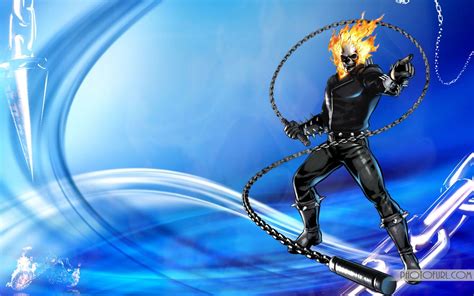 Ghost Rider Blue Hd Wallpapers Wallpaper Cave