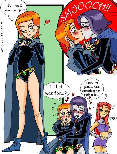 Raven And Gwen Kiss