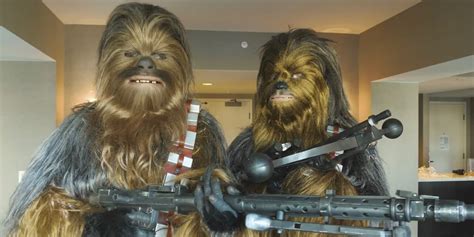 Adam Savage And John Hodgman Walked Around San Diego Comic Con As Chewbacca
