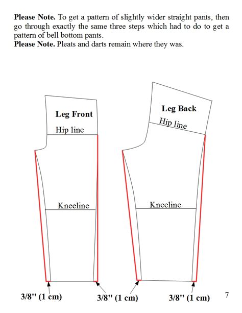 Rasas Advices How Best To Sew Bell Bottom Pants Pattern