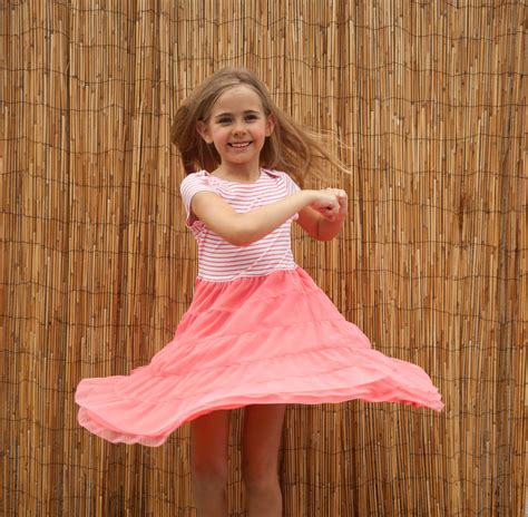 Girls French Designer Tulle Twirl Party Dress By Chateau De Sable