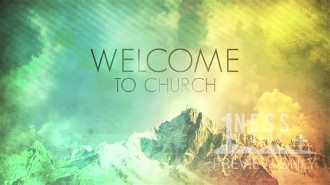 Mountain View Welcome Church Background Loop Oneness Videos Youtube