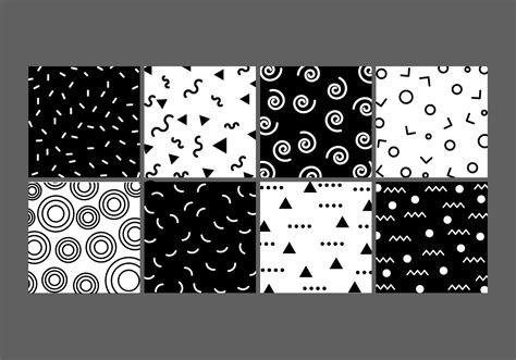 Simple Black And White Patterns 23000 Free Downloads At Vecteezy