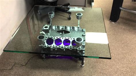 Jaguar Engine Block Coffee Table Youtube