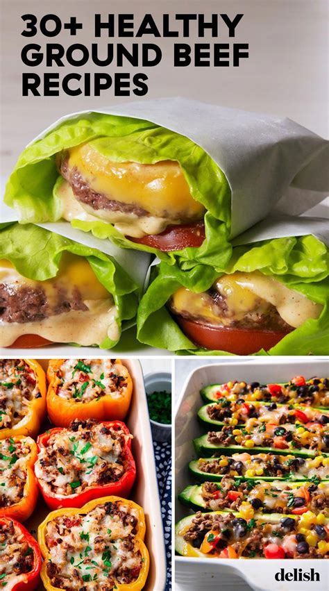 To help you find the right one for tonight, we've put together this list of our favorite ground beef recipes. Ground beef is great, but these healthy recipes make it even better. Get the recipes at De ...