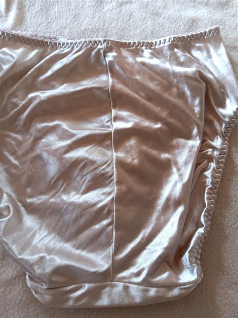 vintage panties olga shiny liquid satin high cut … gem