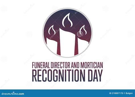 National Funeral Director And Mortician Recognition Day March 11