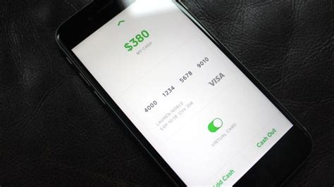 Tap the cash card tab on your cash app home screen; Square Cash users can now spend their balance with a ...