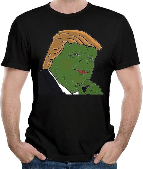 Pepe The Frog Trump Mens Fashion Cotton T Shirt Crew Amazonca