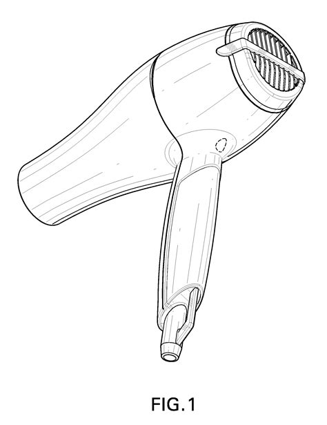Hair Dryer Drawing Images Hair Dryer Cartoon Vector Illustration