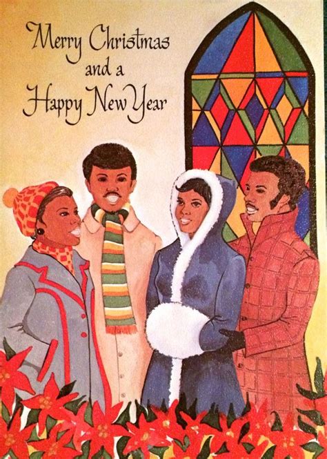 17 Beautifully Festive African American Christmas Cards From The 1950s