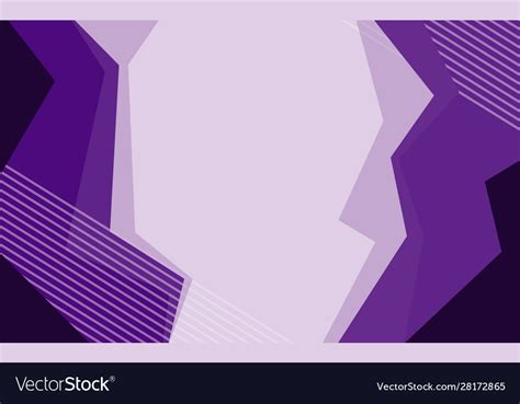 Background Design With Purple Abstract Patterns Vector Image