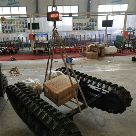 China Rubber Track Undercarriage System With 800 Kg Load Capacity