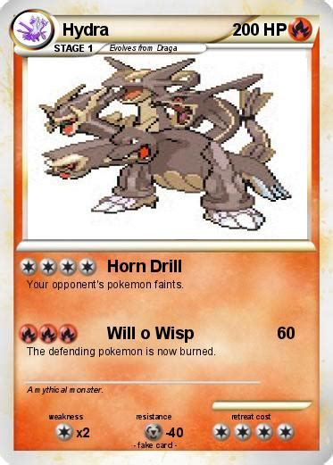 Horn drill will break a substitute if it hits. Pokémon Hydra 99 99 - Horn Drill - My Pokemon Card