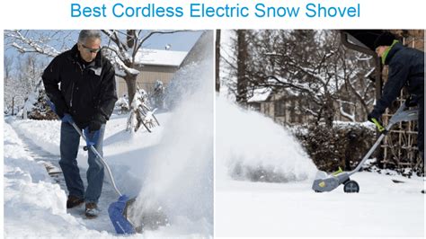Best Cordless Electric Snow Shovel Reviews 2021