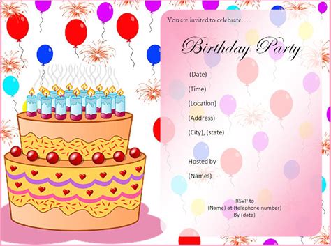 Decide on how you want your invitations to be delivered find a way to make your birthday invites correspond with your party theme. 12+ Birthday Party Invitations - Party Ideas