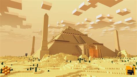 Ultimate Pyramid Base By Block Factory Minecraft Marketplace Map