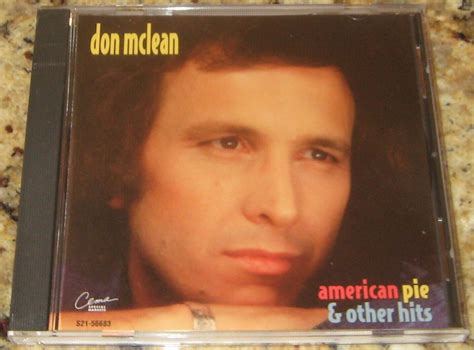 Don Mclean American Pie And Other Hits Cd Cema S21 56683 77775668322