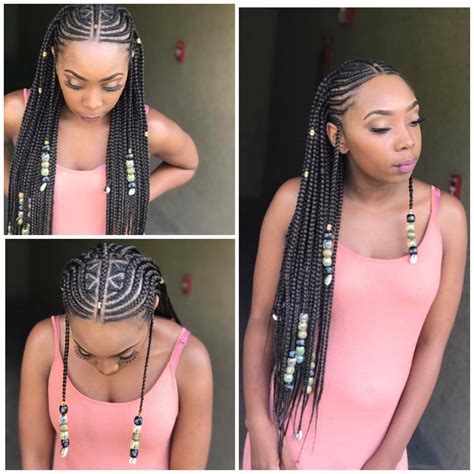 Ghana cornrow styles are among the several trending cornrows in 2019 that you can pick for a stunning look. TRIBAL BRAIDS