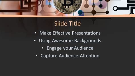 Download our free bitcoin website template, update your content and images that's all. Free Bitcoin Cryptocurrency PowerPoint Template - Free PowerPoint Templates