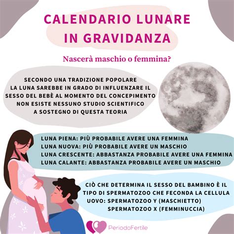 Calendario Lunare 2023 E Gravidanza Nascerà Maschio O Femmina