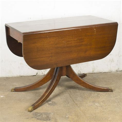 Duncan Phyfe Style Dropleaf Table Mine Is Side Table Sized Not Dining