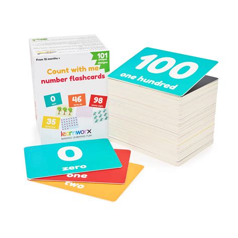 Buy Number Flash Cards For Toddlers Counting Flashcards Numbers 0
