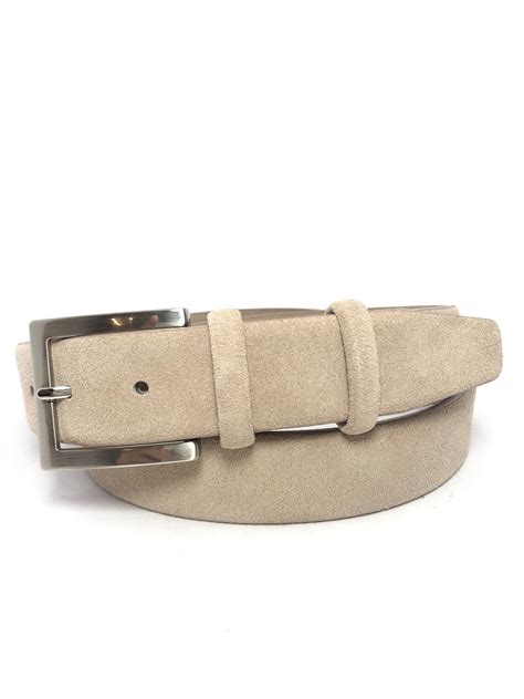 35cm Beige Suede Belts Waist Belts Handmade Real Leather Etsy