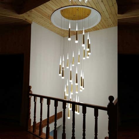 Modern Hanging Lamp For Hotel Staircase Hanging Lighting Pendant Lamp