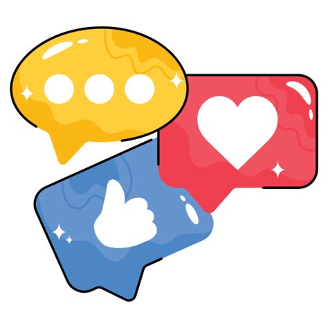 Like Comment Stickers Free Social Media Stickers
