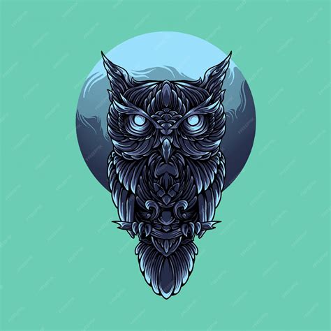 Premium Vector Night Owl