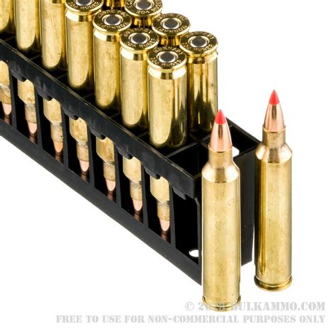 20 Rounds Of Bulk 204 Ruger Ammo By Hornady 40gr V Max